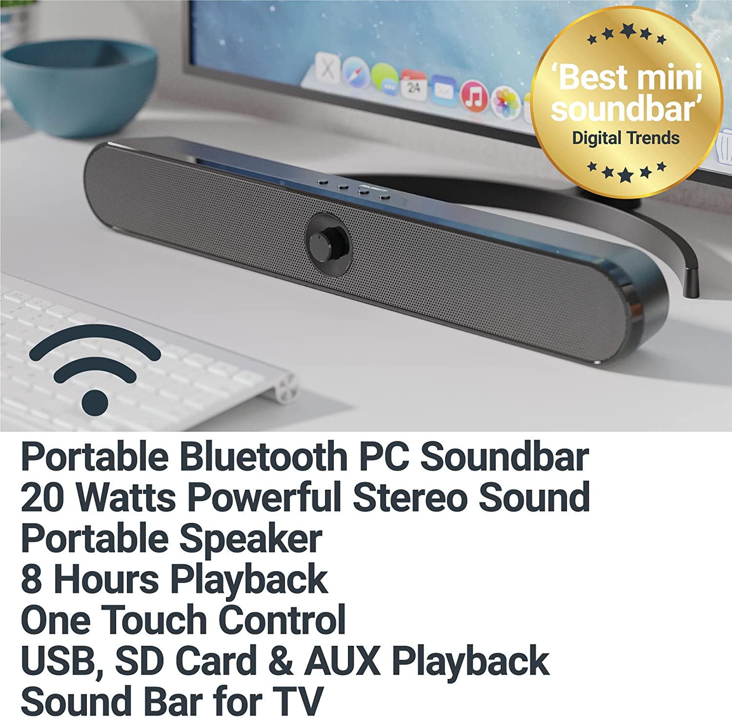 Mini soundbar sale bluetooth