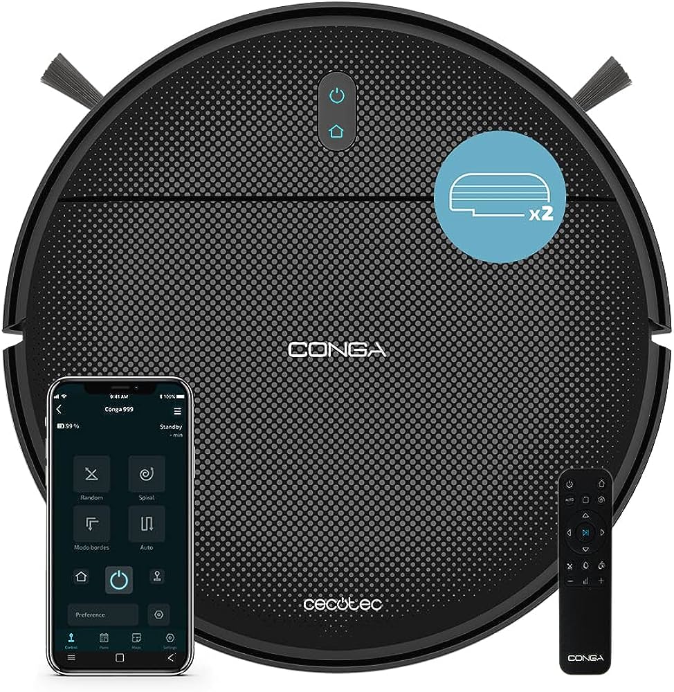 Cecotec Robot vacuum cleaner Conga 8090 Ultra. Laser technology, scrub,  vacuum and sweep at once, maximum power 10.000 Pa, Jalisco brush, APP, pet  brush, remote control - AliExpress