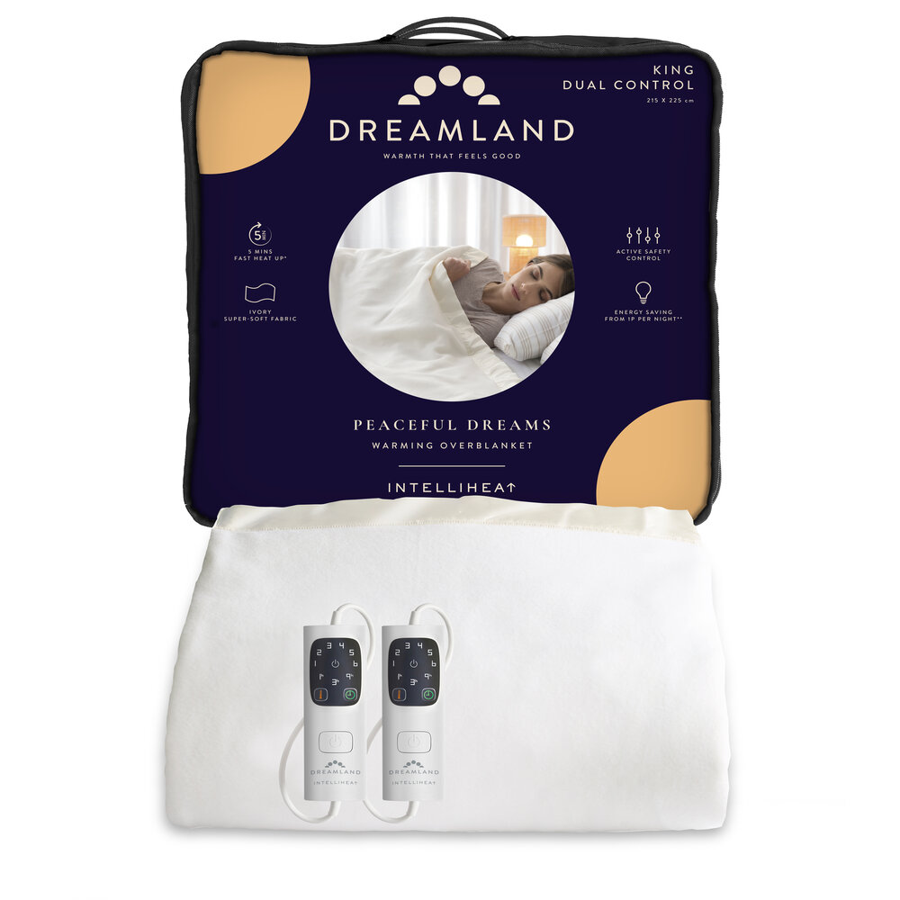 Dreamland intelliheat best sale double electric blanket