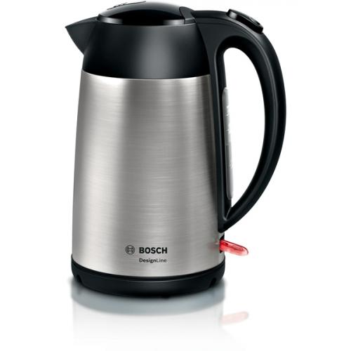 POWERCITY TWK3P420GB BOSCH 1.7LITRE DESIGN LINE KETTLE STAINLESS STEEL FINISH KETTLES