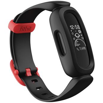 POWERCITY 79 FB419BKRD FITBIT ACE 3 BLACK RED KIDS FITNESS TRACKER Smart Watch Fitness Trackers