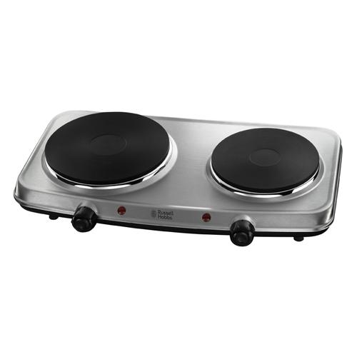 POWERCITY R15199 RUSSELLHOBBS 2 RING HOT PLATE STAINLESS STEEL COOKING