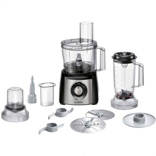 POWERCITY MCM3501MGB BOSCH COMPACT FOOD PROCESSOR WITH LIQUIDISER
